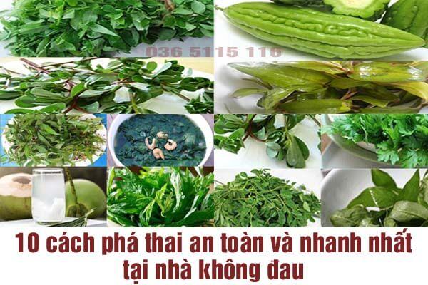 10 cách phá thai an toàn nhất nhanh nhất tại nhà không đau