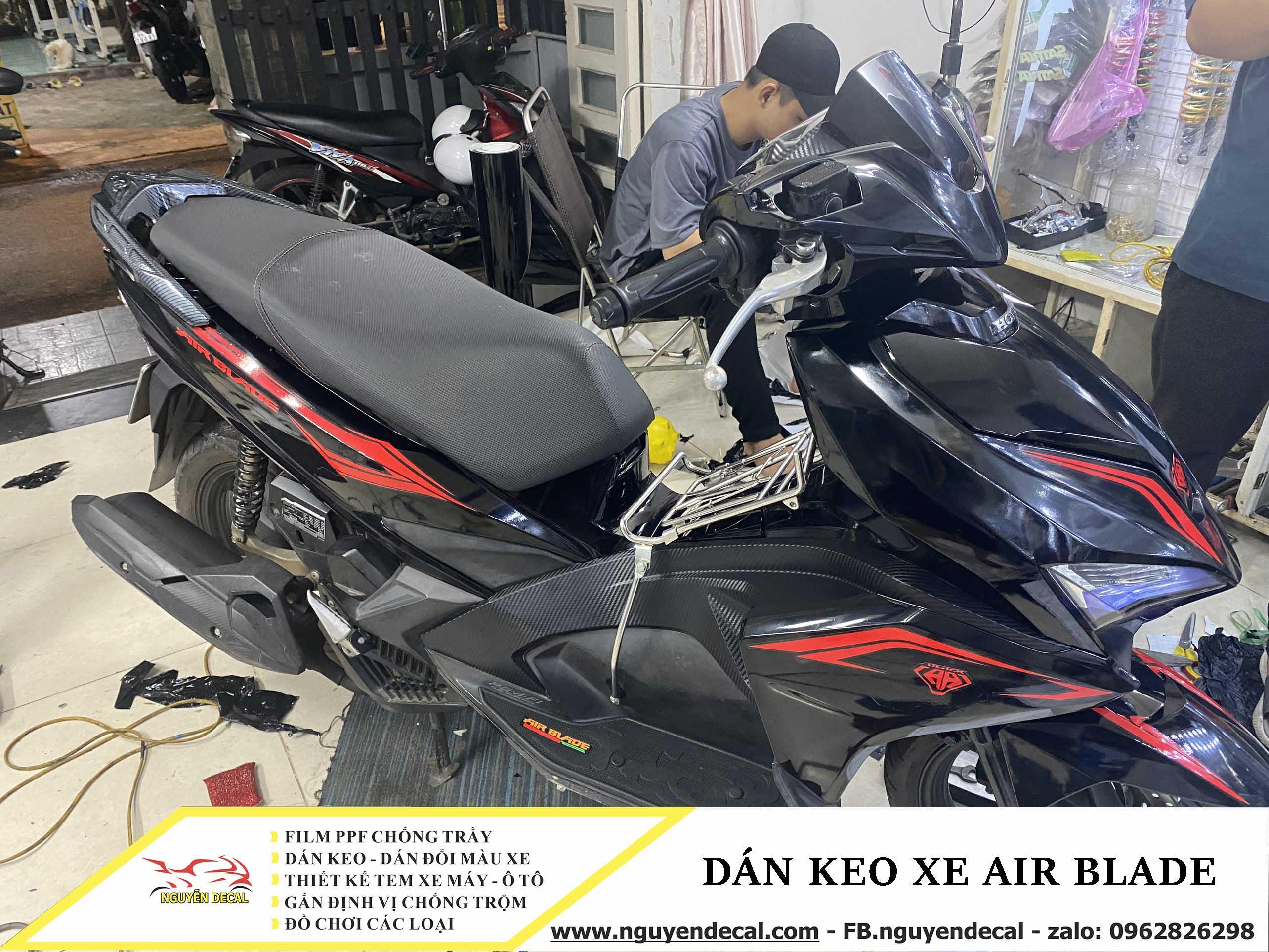 TOP 13 kiểu dán keo xe Air Blade đẹp nhất