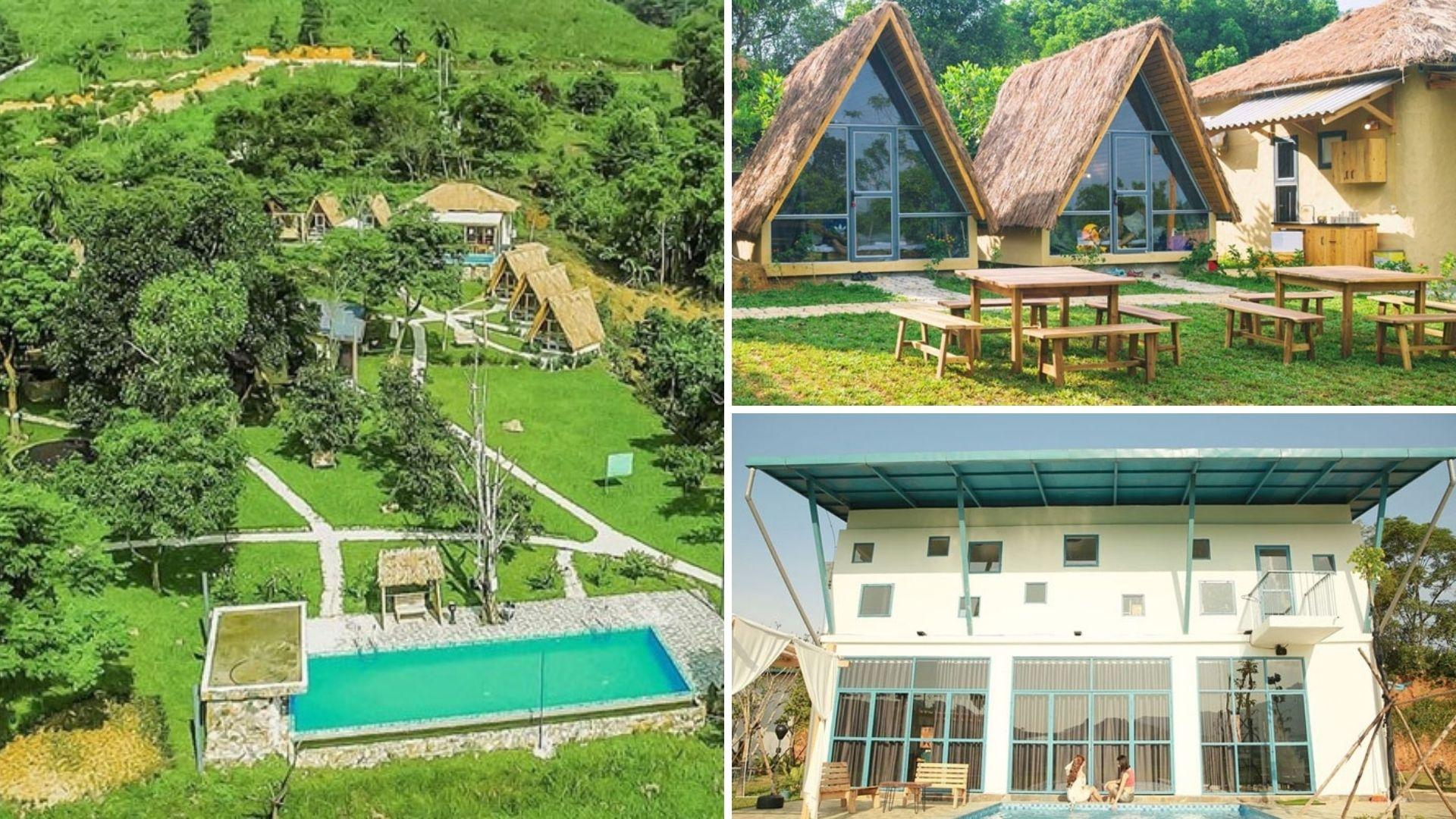 TOP 10 Homestay Ba Vì đẹp giá rẻ view siêu chất có hồ bơi