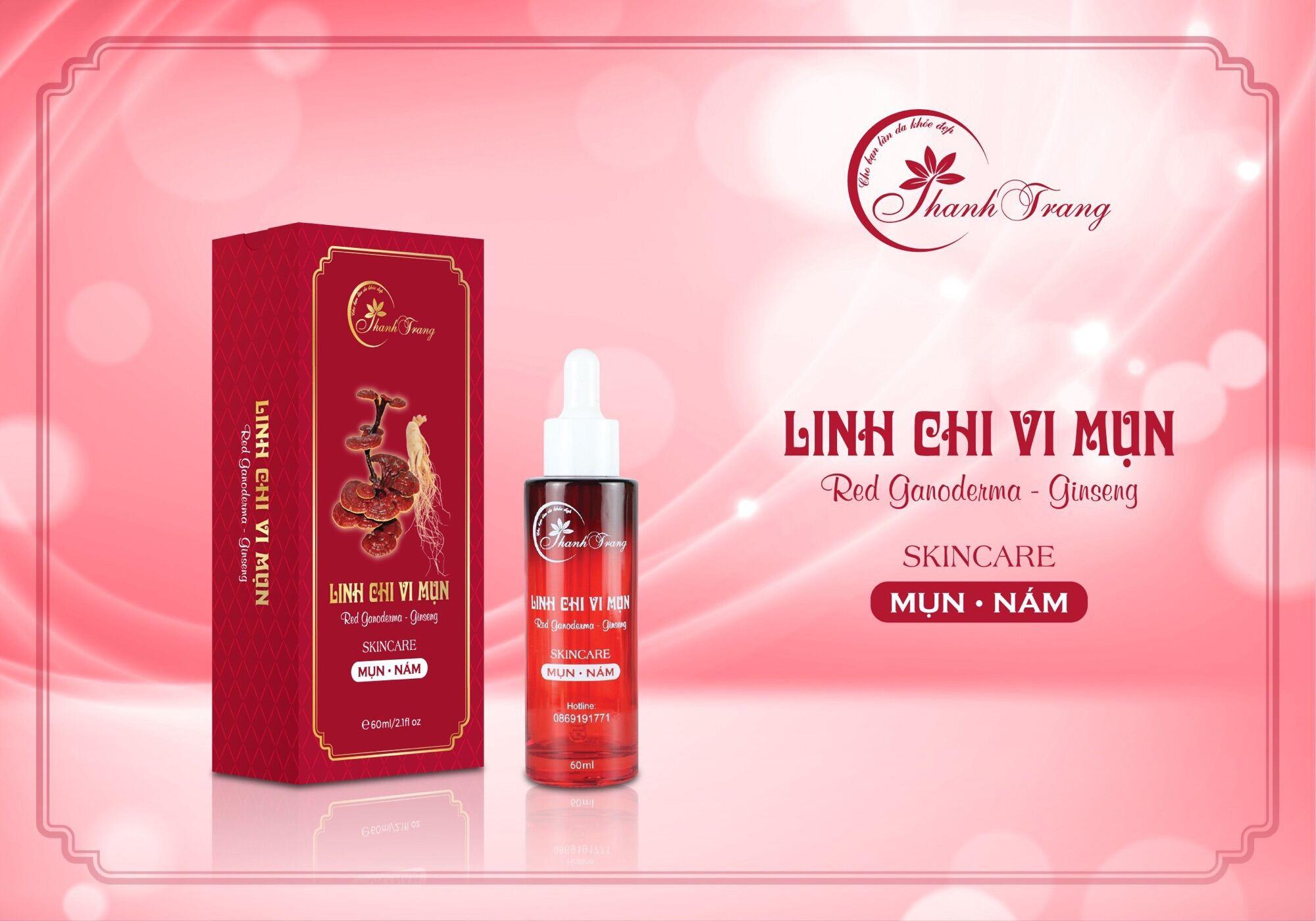 Trị thâm mụn hiệu quả 100% bằng Linh Chi Vi Mụn tái tạo da