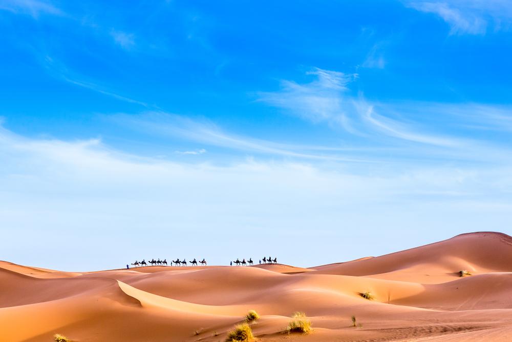 Du lịch Maroc - Khám phá thị trấn Merzouga nằm giữa sa mạc Sahara