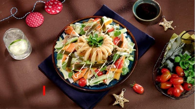 Món salad mực ngon khó cưỡng