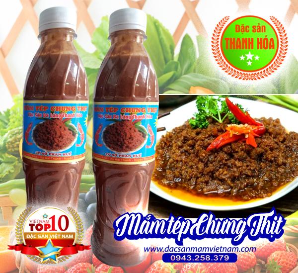 Mắm tép để chưng thịt - Đặc sản Thanh Hóa