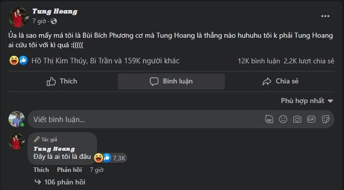 Tung Hoang là ai? "Bí mật" Facebook Bích Phương bị đổi thành Tung Hoang