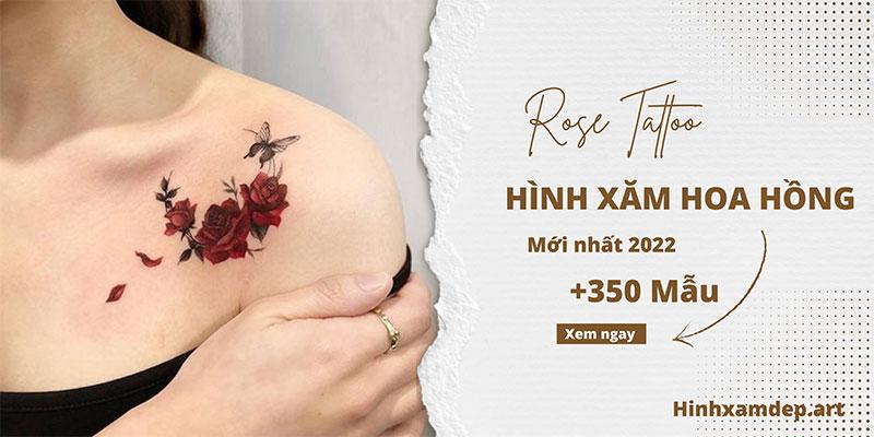 +350 Mẫu Hình Xăm Hoa Hồng Đẹp nhất 2022 – Rose Tattoo