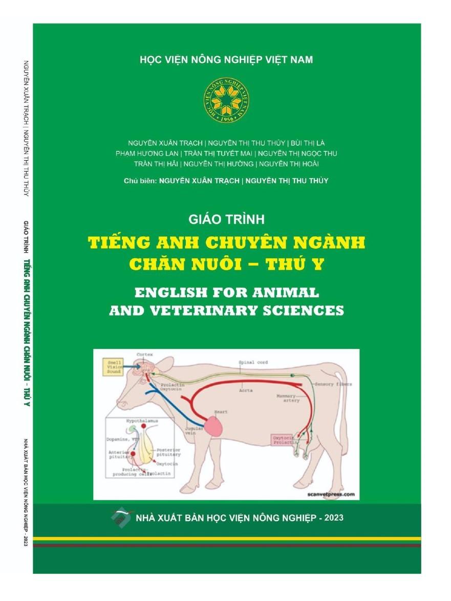 Giới thiệu Giáo trình Tiếng Anh chuyên ngành Chăn nuôi – Thú y