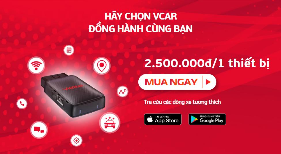 VCAR Viettel giải pháp kết nối thông minh dành cho xe ô tô