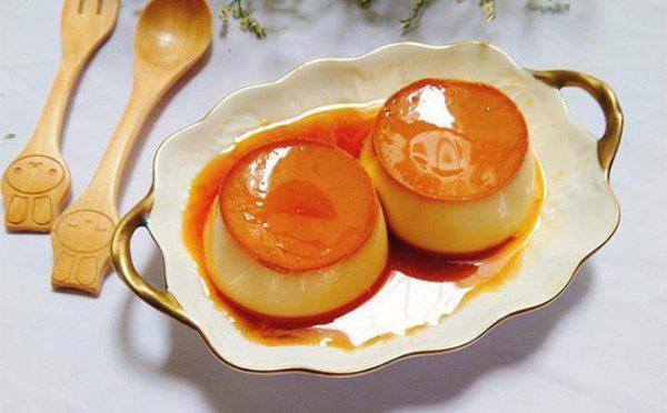 Bật mì cách làm bánh flan nước cốt dừa