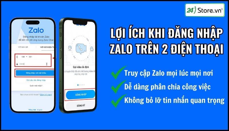 Cách đăng nhập Zalo trên 2 điện thoại cùng lúc NHANH, cực dễ