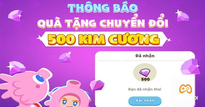 Hướng dẫn nhận 500 kim cương trong game Play Together VNG