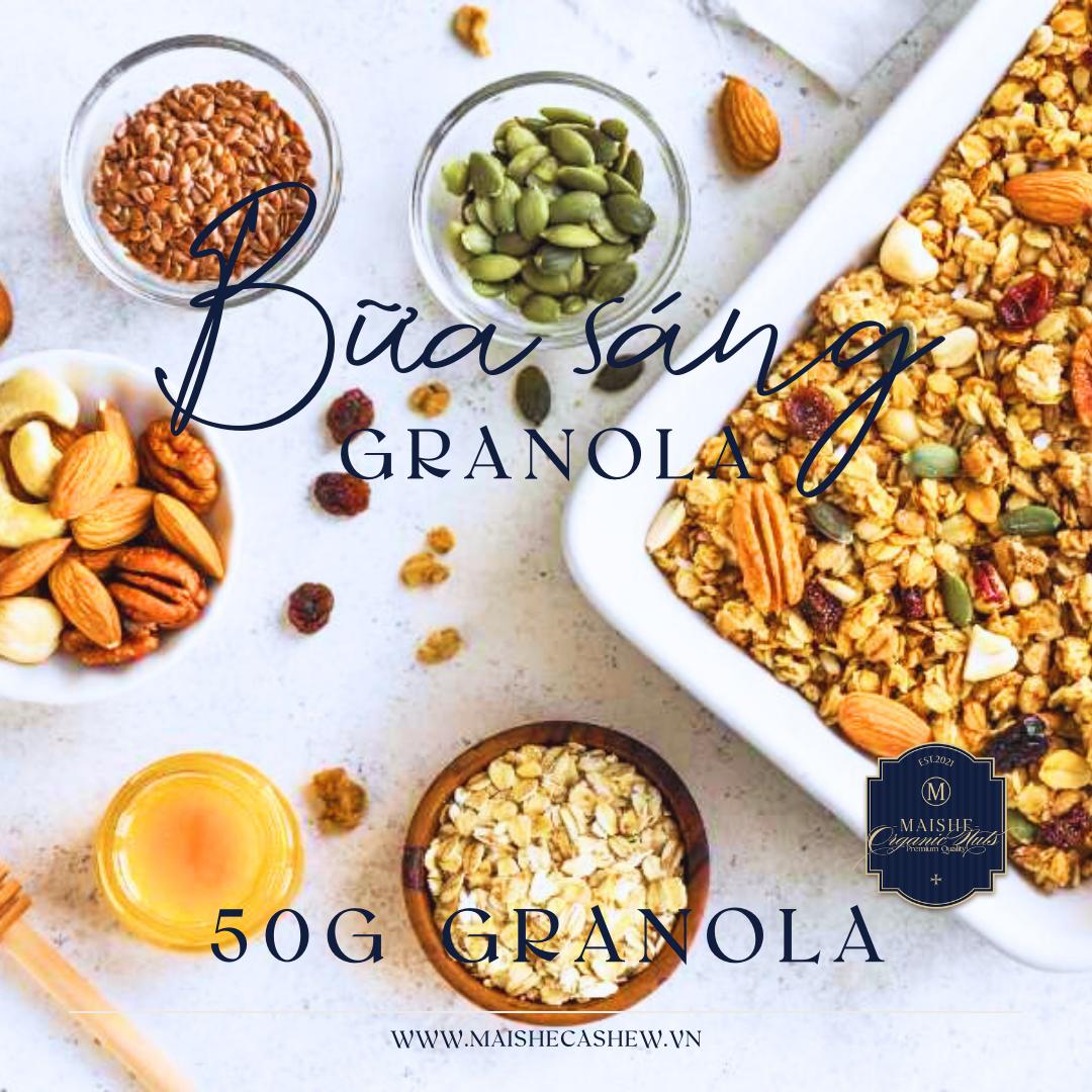 100GR GRANOLA SIÊU HẠT BAO NHIÊU CALO? NÊN ĂN BAO NHIÊU LÀ ĐỦ?