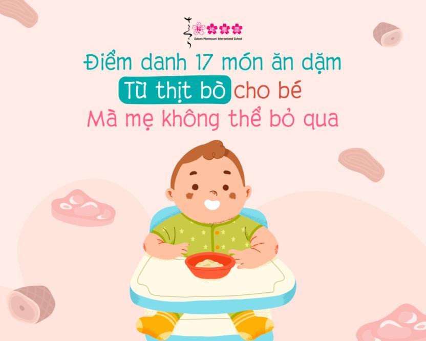 ăn dặm từ thịt bò