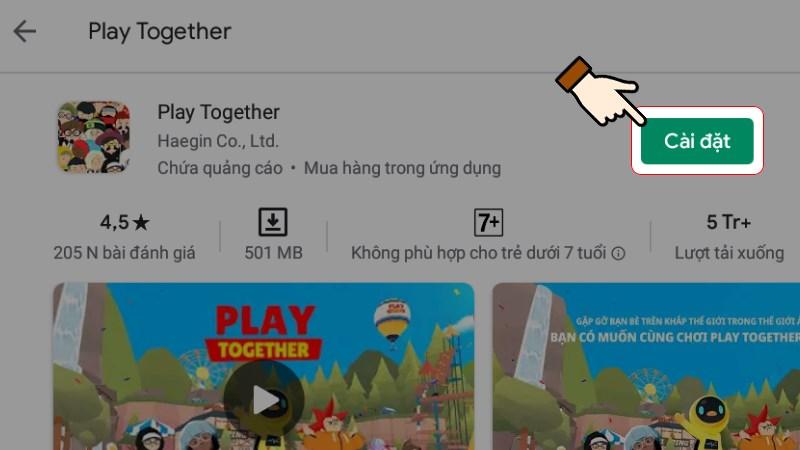 Cách tải Play Together trên máy tính, điện thoại cực đơn giản