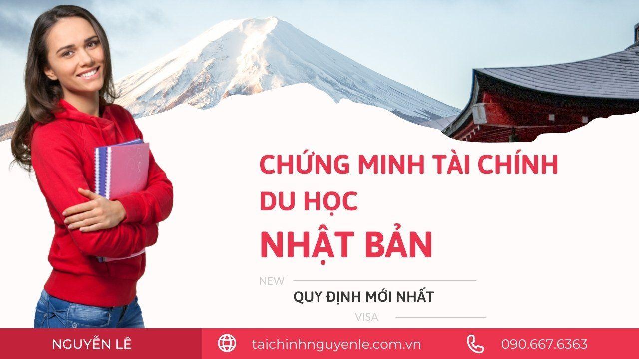 chứng minh tài chính du học Nhật Bản