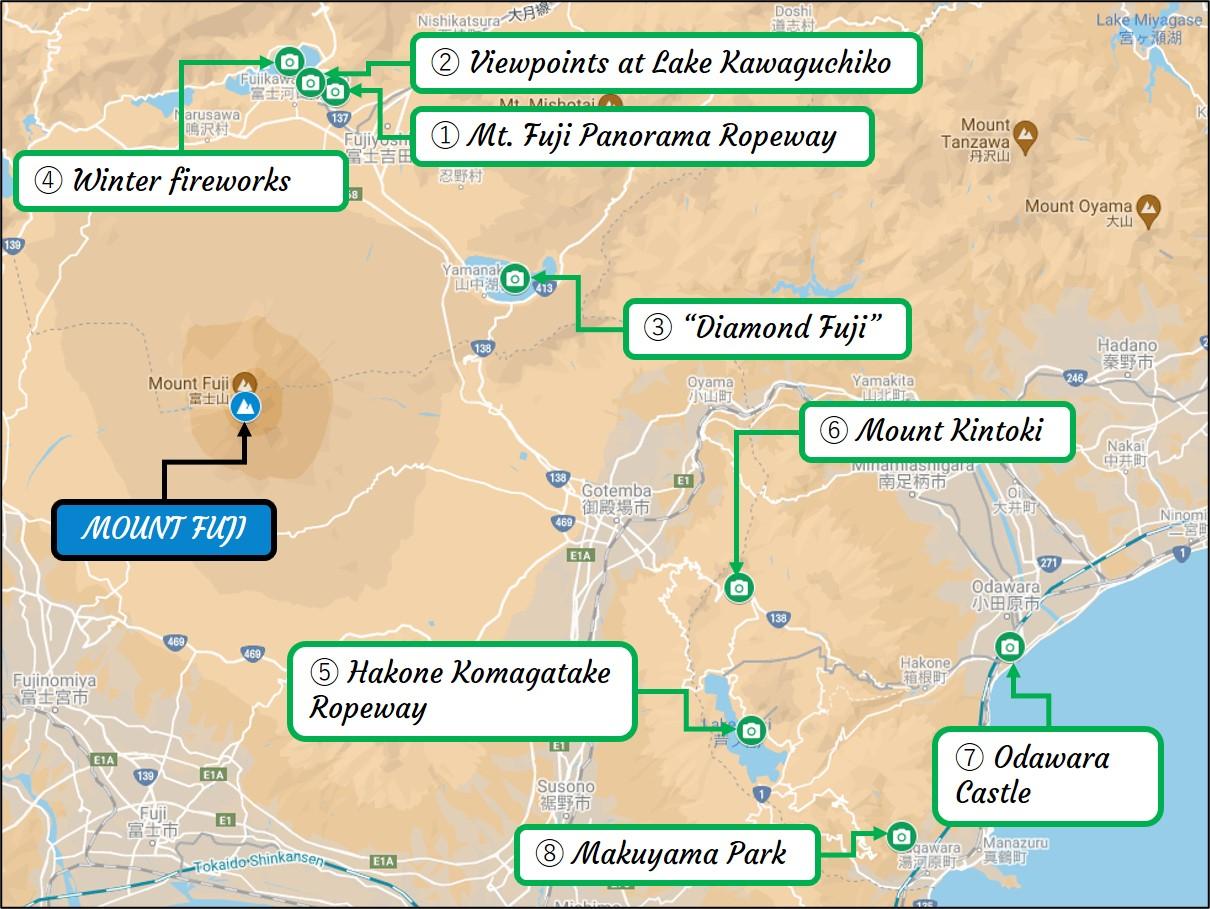 Nghỉ dưỡng mùa đông quanh khu vực núi Phú Sĩ với vé JR TOKYO Wide Pass