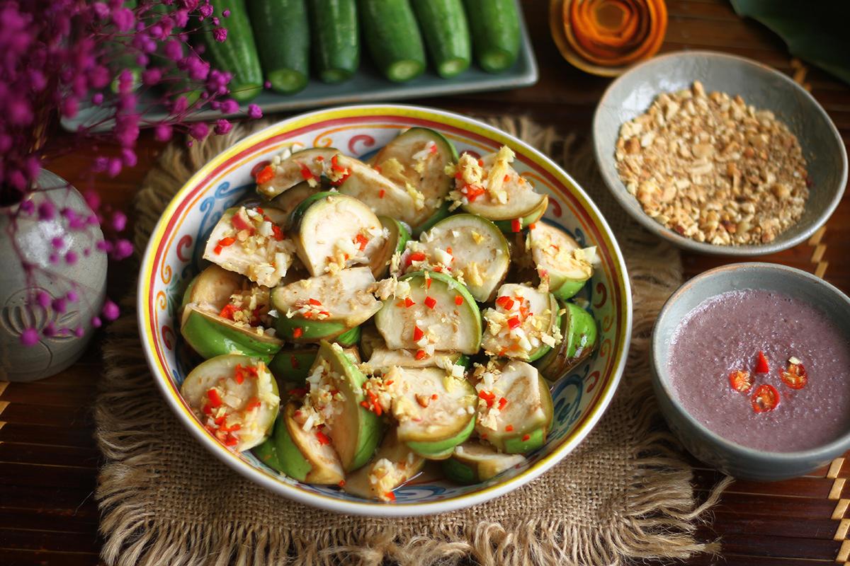 làm cà bát muối xổi