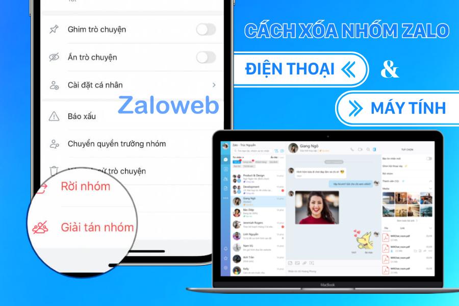 Cách xóa nhóm Zalo, mới thành viên ra khỏi nhóm Zalo trên điện thoại và máy tính