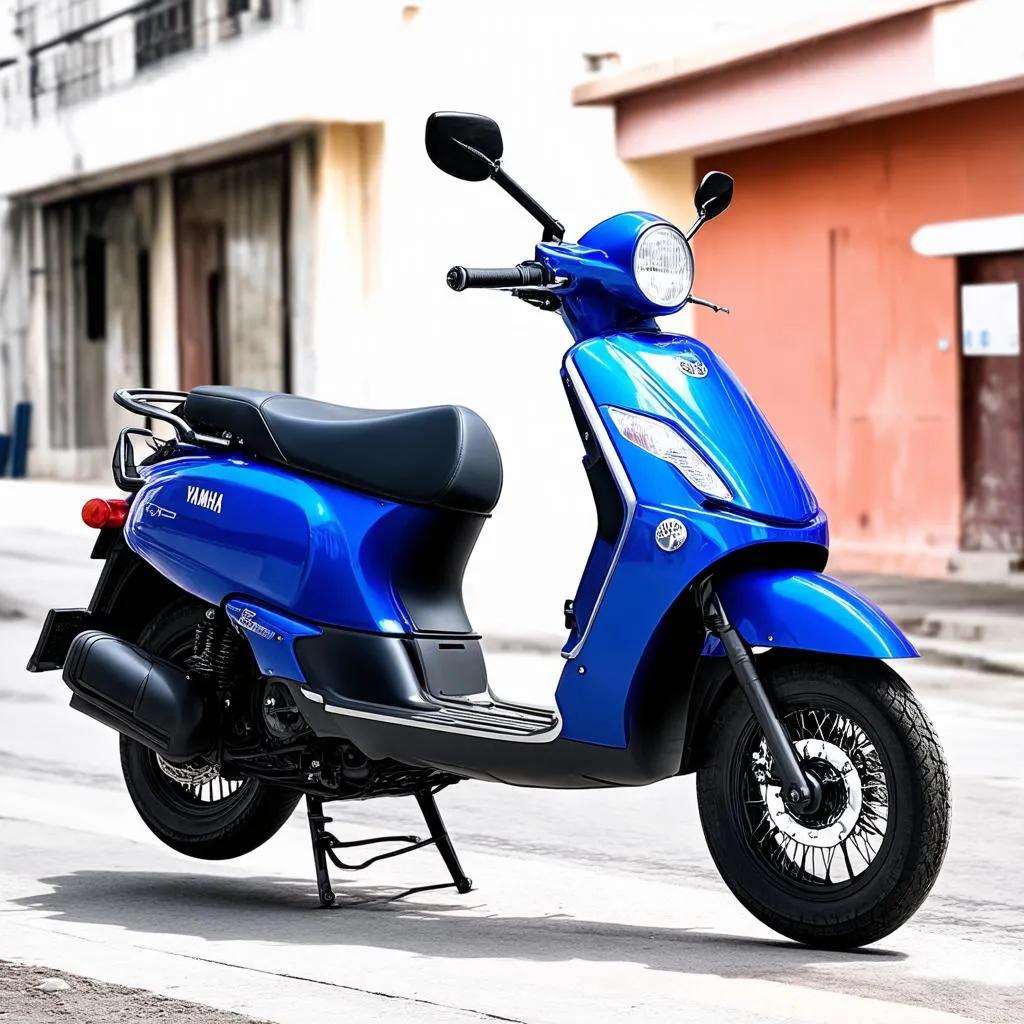 Yamaha Grande Xanh Lam