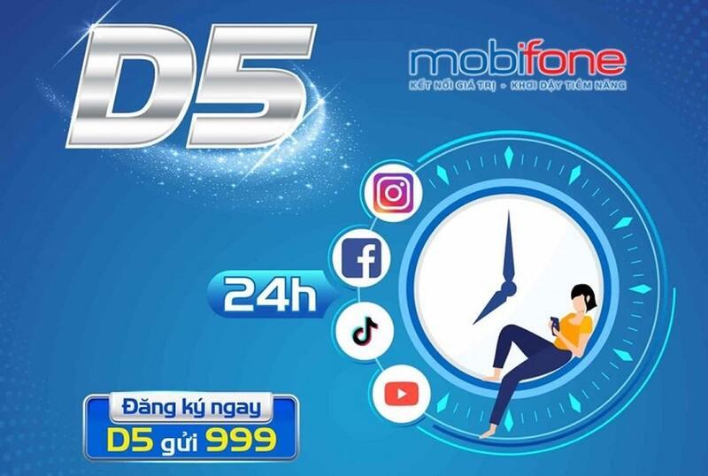 Cách đăng ký 4G Mobifone 1 ngày 5k