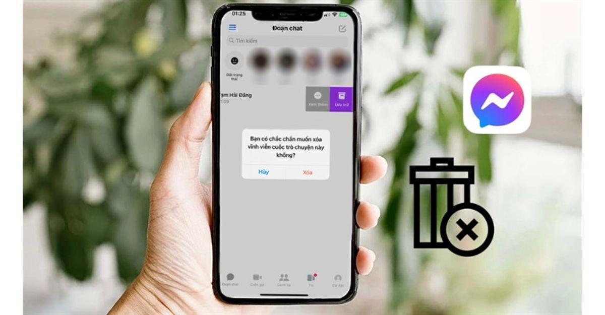 Hướng dẫn cách xóa ảnh trên Messenger đơn giản nhất