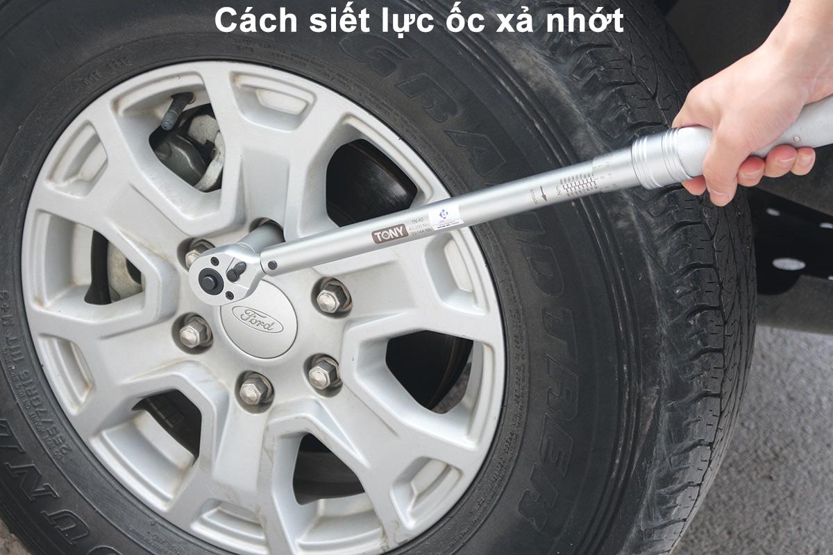 Cách siết lực ốc xả nhớt