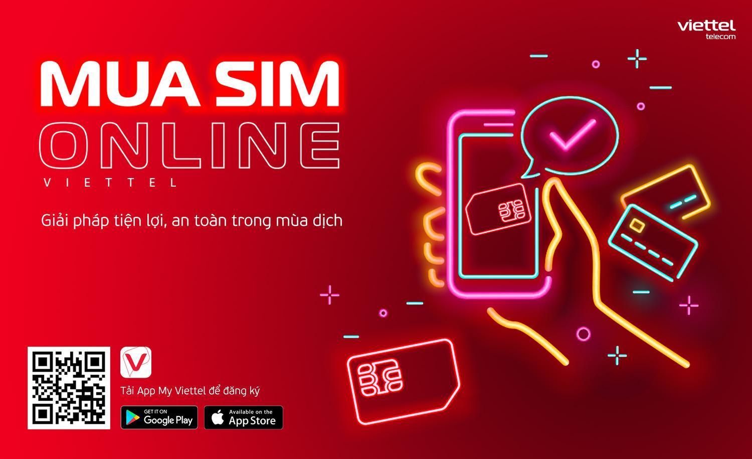Mua sim Viettel online - Giải pháp tiện lợi, an toàn trong mùa dịch